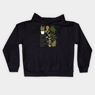 House Plant Lady Quote Kids Hoodie